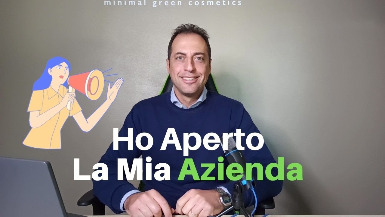 Ho aperto la mia azienda Cosmetica