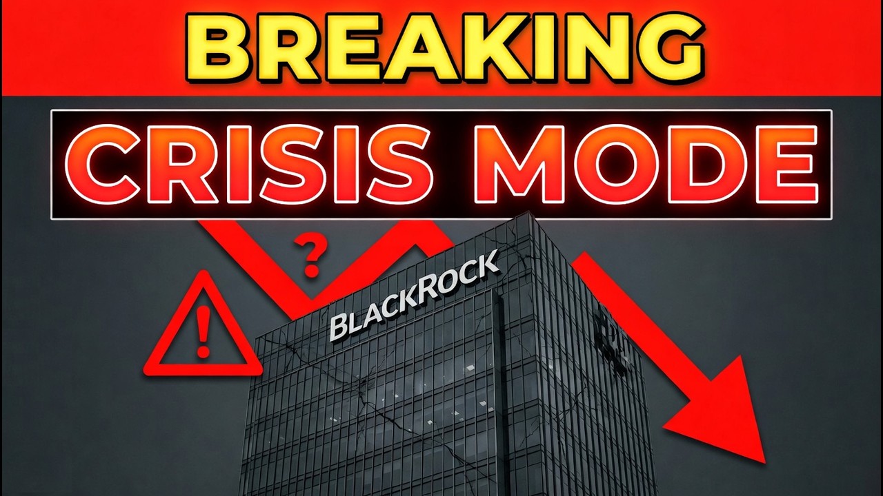 BREAKING: Inside BlackRock&rsquo;s Crisis Mode &mdash; What They&rsquo;re NOT Telling You