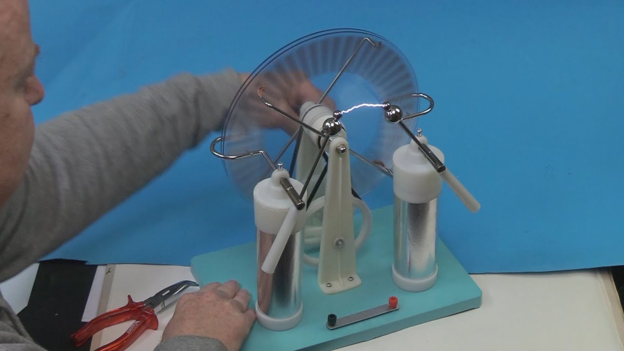 2 Wimshurst-Machines from AliExpress...
