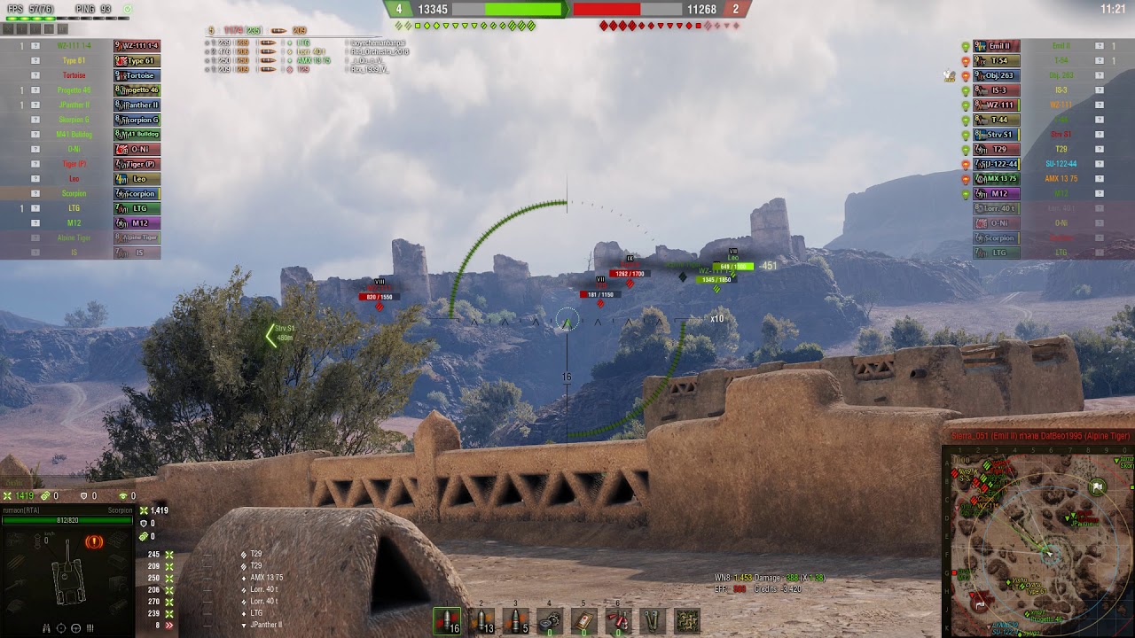 World of Tanks USA TD M56 Skorpion MINI TD