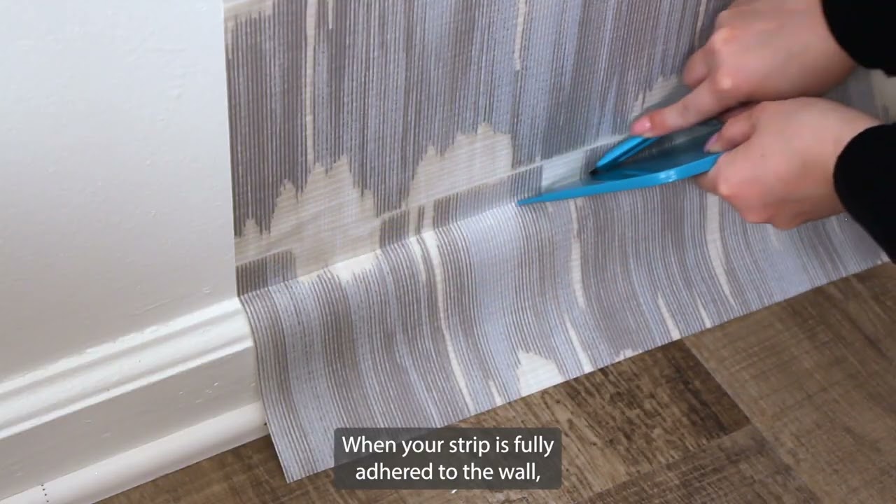 How to Install Peel & Stick Wallpaper