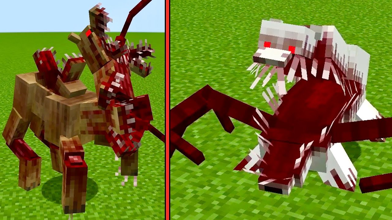 НОВЫЙ МОД НА ПАРАЗИТОВ  - Phayriosis Parasite Infection Minecraft
