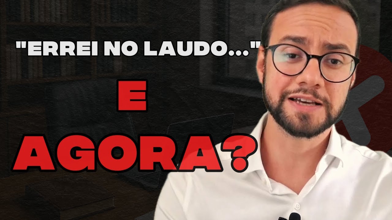 E se eu errar no laudo como perito judicial?