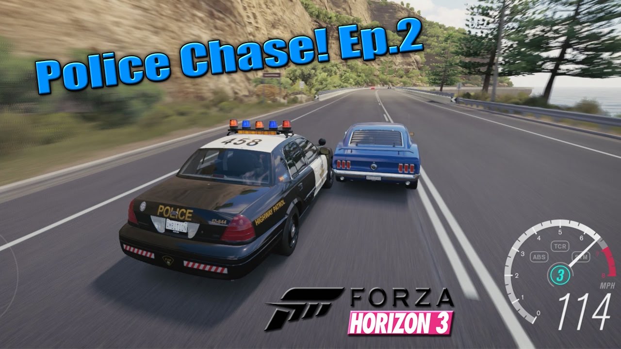 Forza Horizon 3 - Police Chase! Ep.2 - | Crown Victoria Police Interceptor [HD]