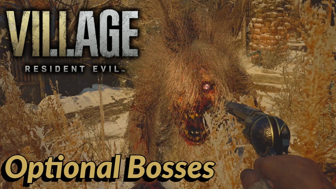 Resident Evil 8 Village | All Secret Bosses(Village Of Shadows)