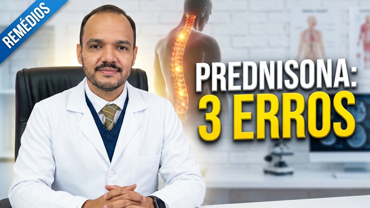 PREDNISONA: 3 ERROS COMUNS NA HORA DE TOMAR