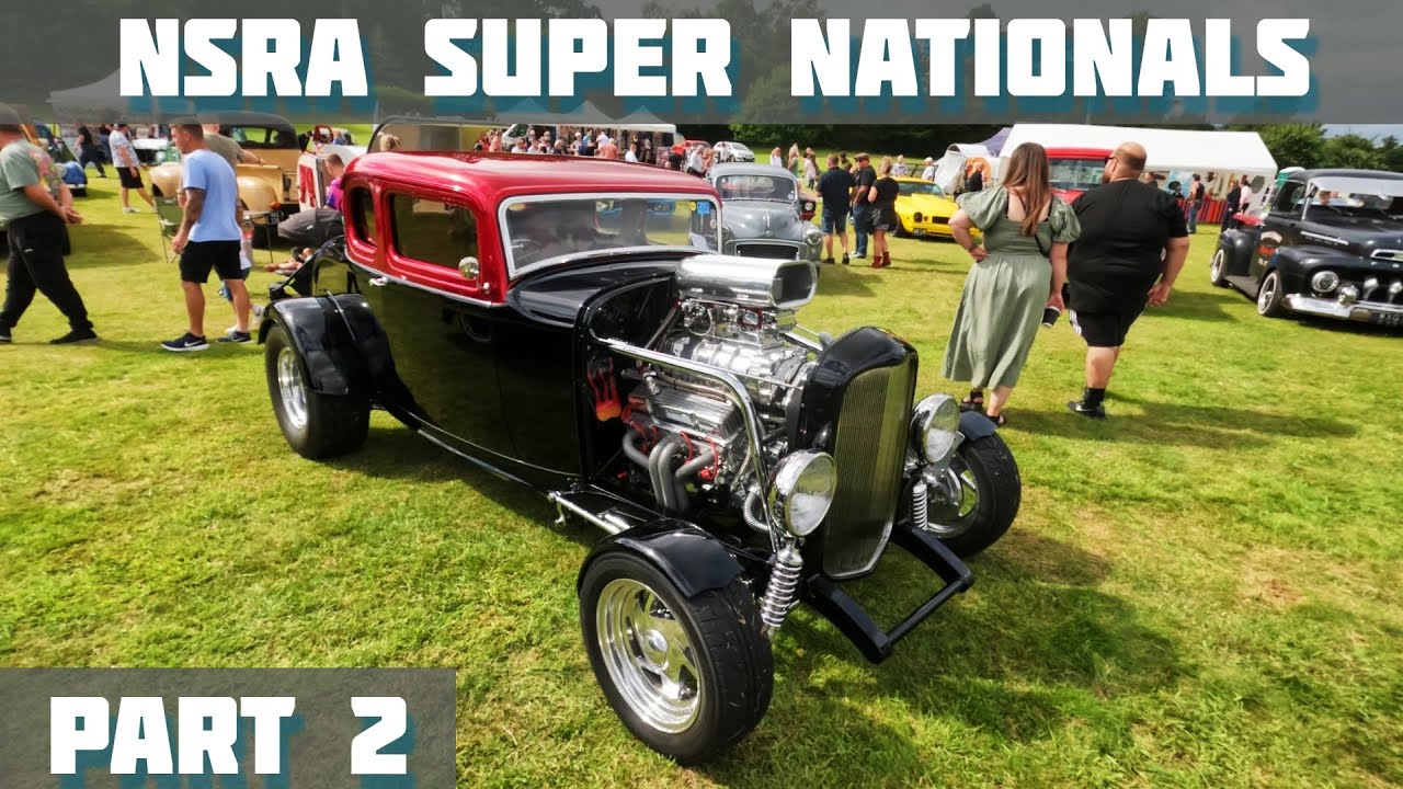 32nd Hot Rod Super Nationals NSRA - Biggleswade - 13th August 2023 - Part 2