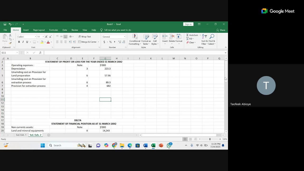 SBR - IAS 37  QUESTIONS