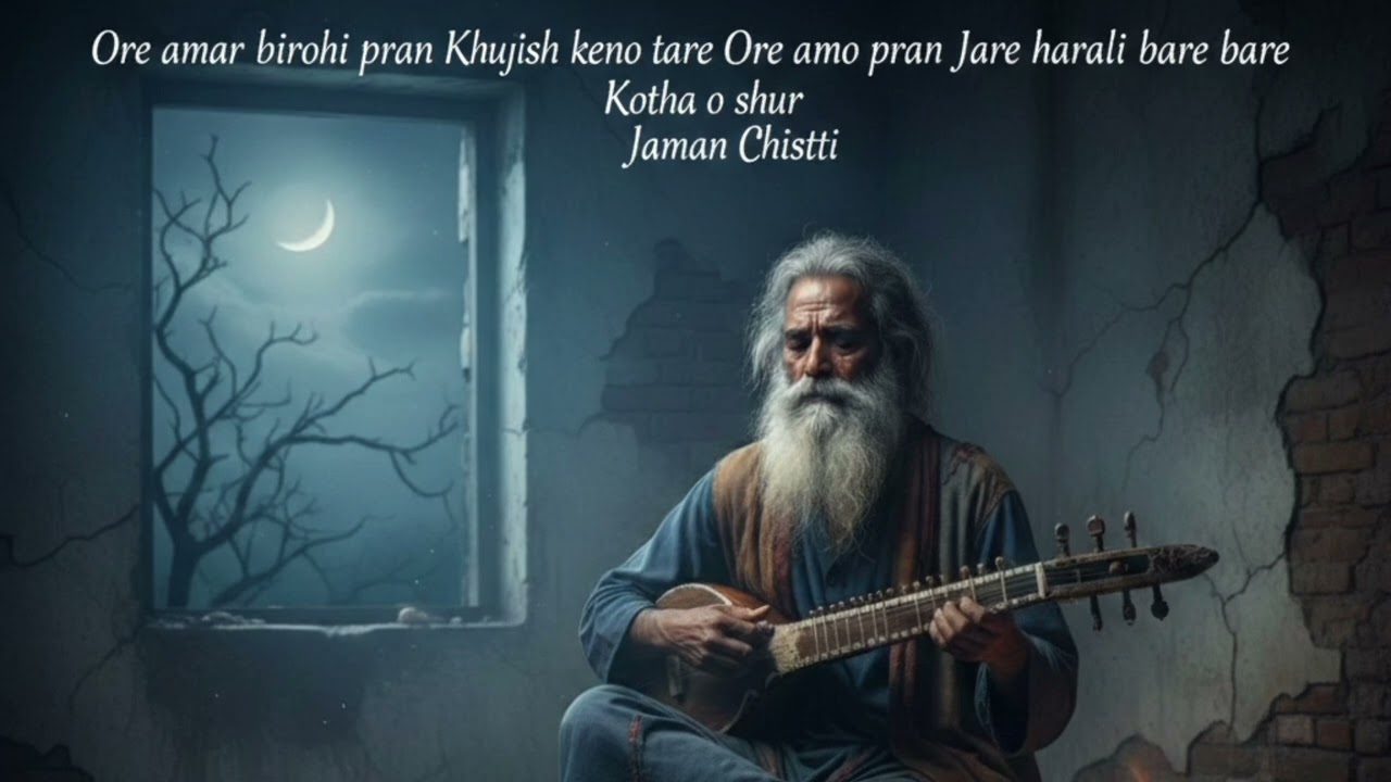 ওরে আমার বিরহী প্রাণ &ndash; বাংলা বিরহের গান | Emotional Bangla Song।Jamn chisthy