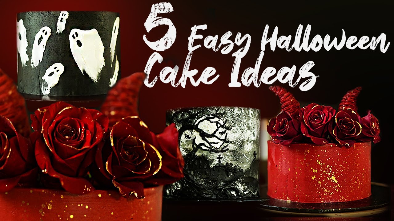 10 Easy Halloween Cake Decorating Ideas
