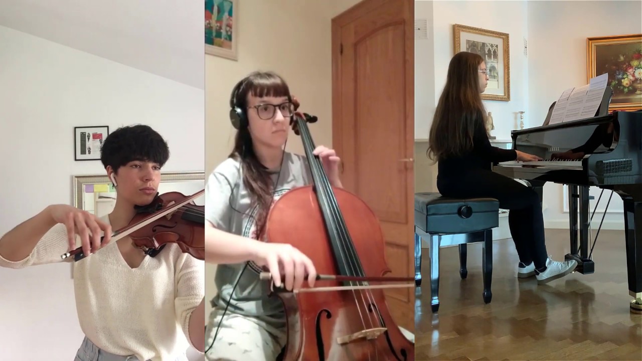 Leonard Cohen: Hallelujah (Beatriz Gonz&aacute;lez, viol&iacute;n; Carmen Maldonado, cello; Letizia Seoane, piano)