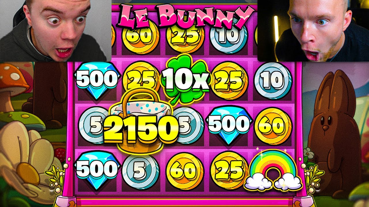 WE PLAYED THE LE BUNNY SLOT ONLY! 