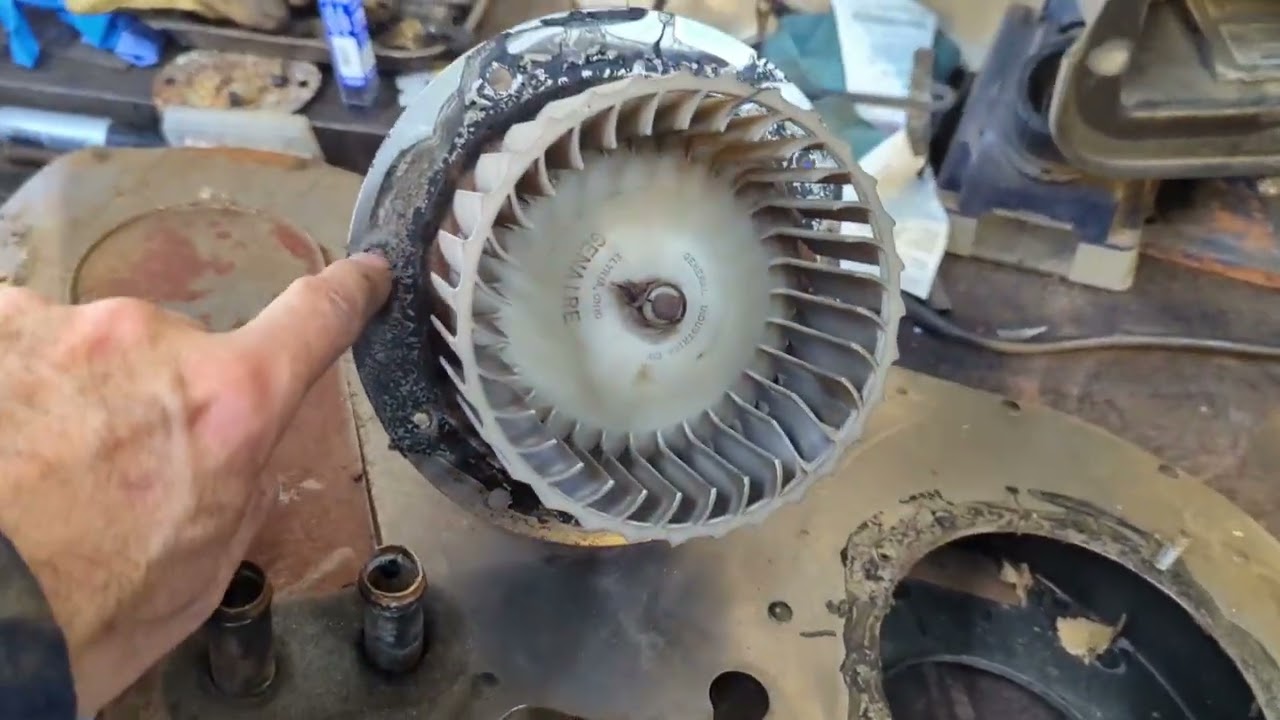 79 Ford F100 Heater Fan Motor Replacement