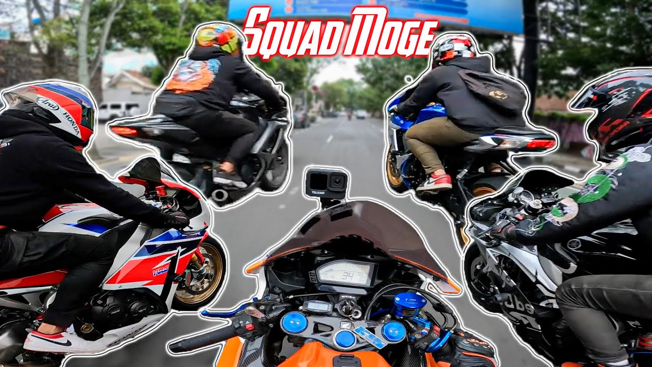 SunMoRi Squad Moge Barbar - Hampir Jatoh Saat Wheelie | CBR1000 GSX1000 R6
