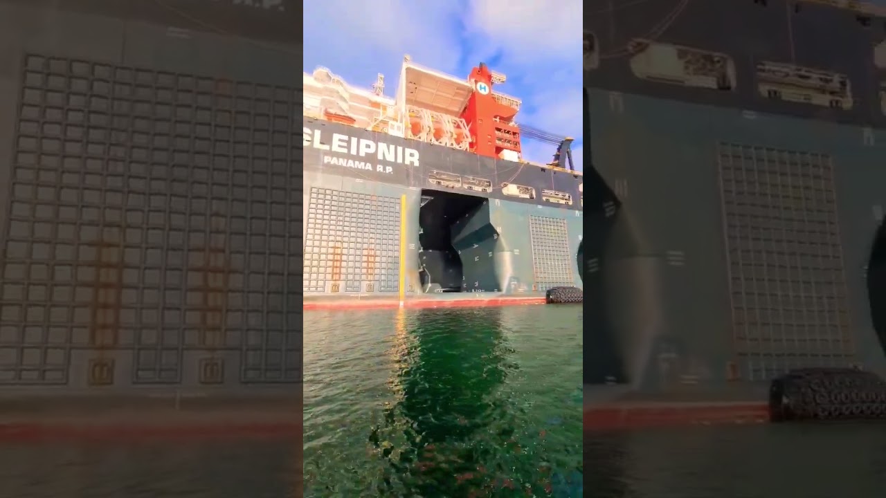 Biggest Crane Vessel in The World - Sleipnir