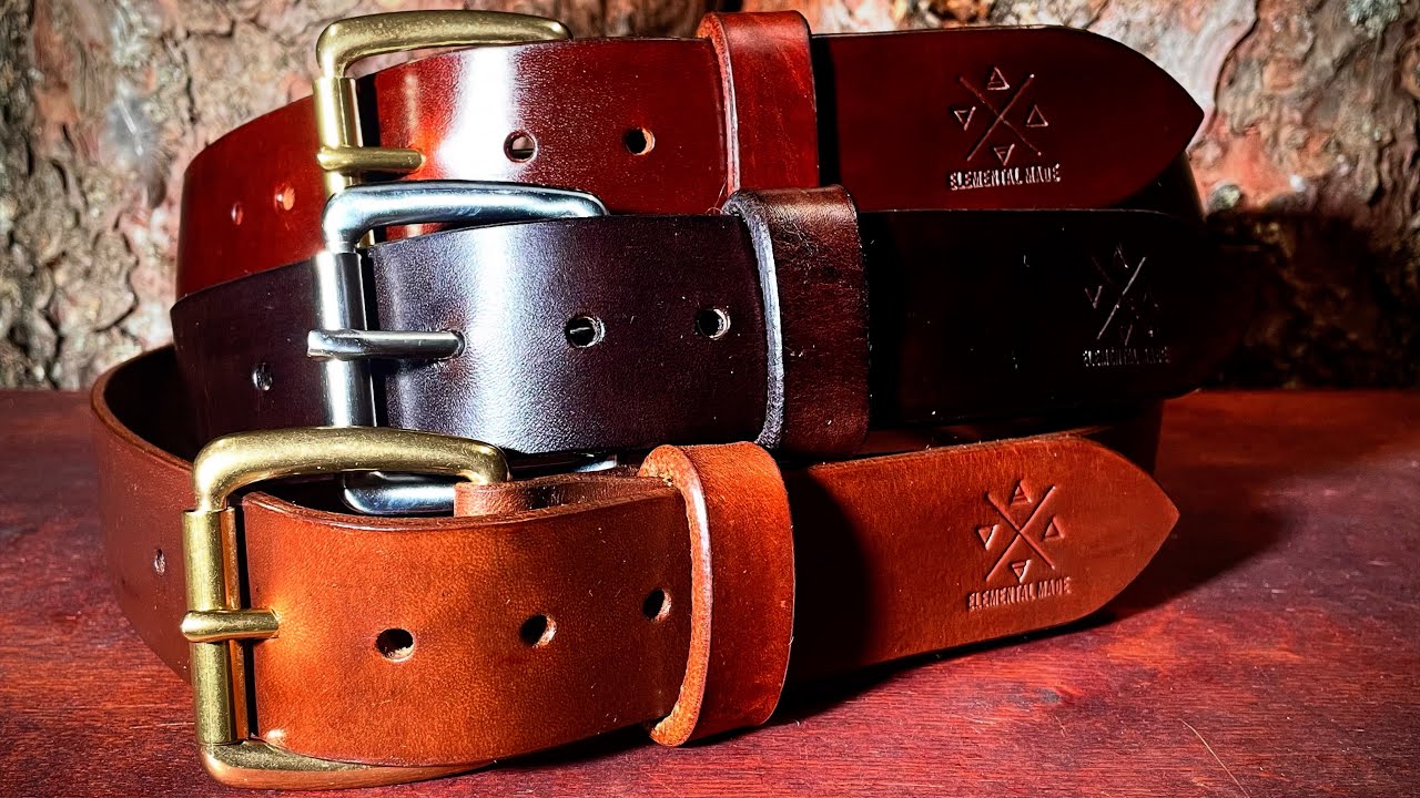 Making a Leather Belt