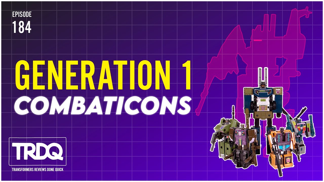 TRDQ: Generation 1 Combaticons Review + Metroplex Combo
