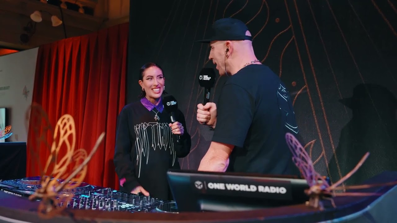 Indira Paganotto teases her new album | Tomorrowland Expo at ADE 2025