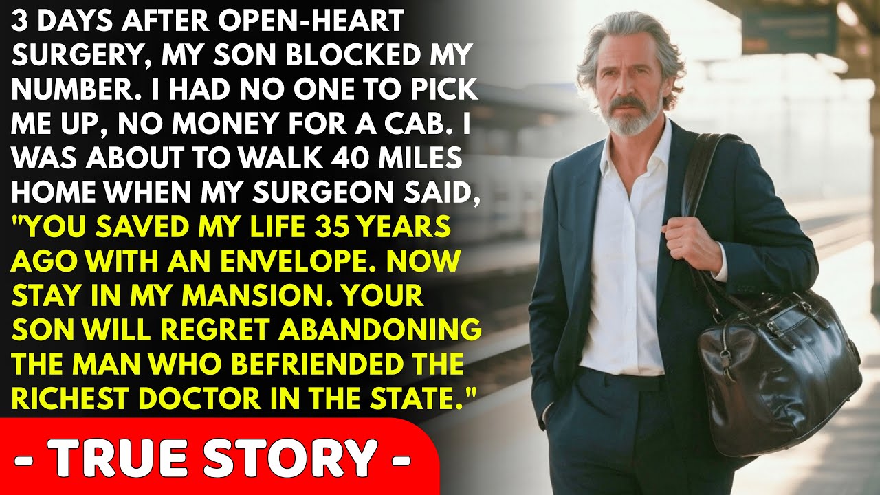 My Son Blocked My Number After Heart Surgery - Then The Surgeon Whispered 