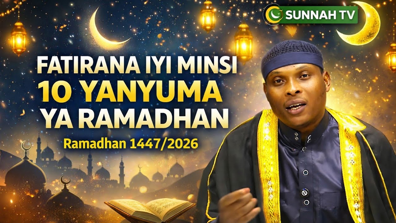 #Ni amahirwe ugize kuba ugeze muri iyi minsi 10 yanyuma ya Ramadhan fatirana ukoremo Ibyiza.
