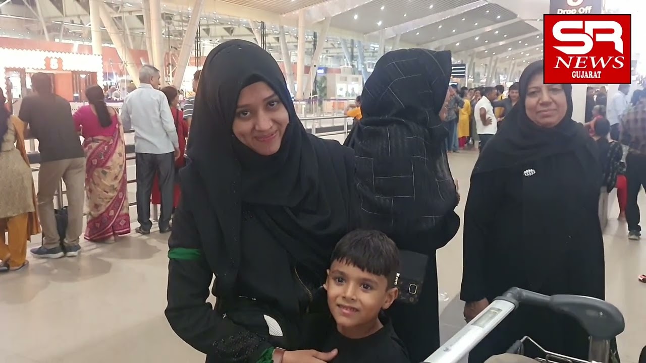 4/8/2025  Zaerin going Ahmedabad to karbala in programme of chehlum imam hussain a.s. 