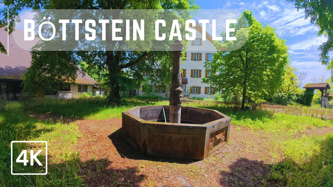 Relaxing Moments at Böttstein Castle - Serenity in Switzerland 4K