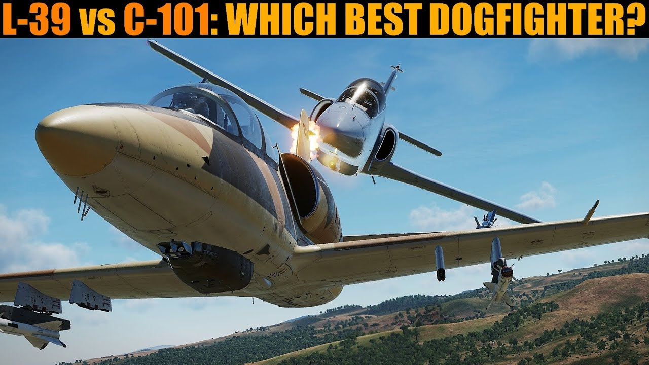 Questioned: Which Is The Better Dogfighter? L-39 Or C-101? | DCS WORLD