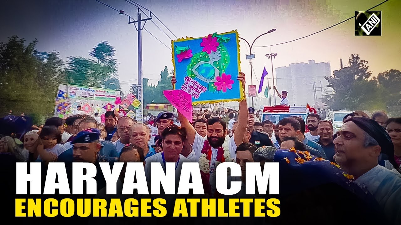 “This marathon will help us to be healthy…” Haryana CM Nayab Saini attends Panipat Marathon
