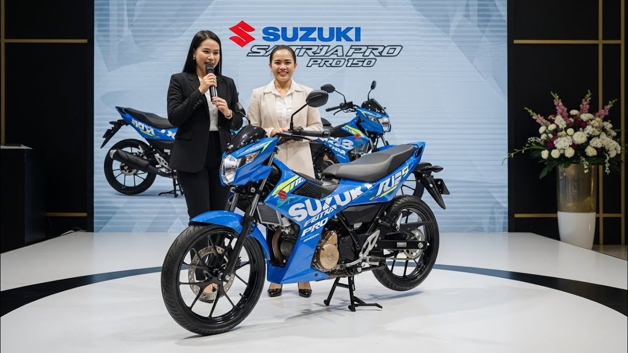 Suzuki Satria Pro 150 2026 года — король скутера нового поколения возвращается! 🏍️ | Полный обзор...