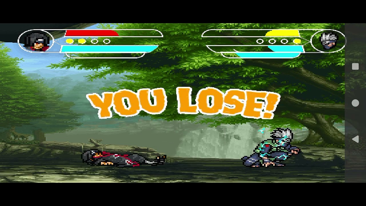 MUGEN : Itachi vs Kakashi 