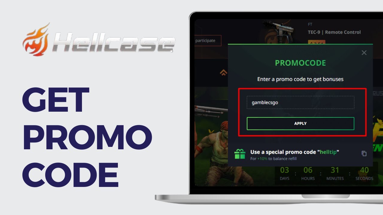 How to Get Hellcase Promo Code 2024 (Updated)