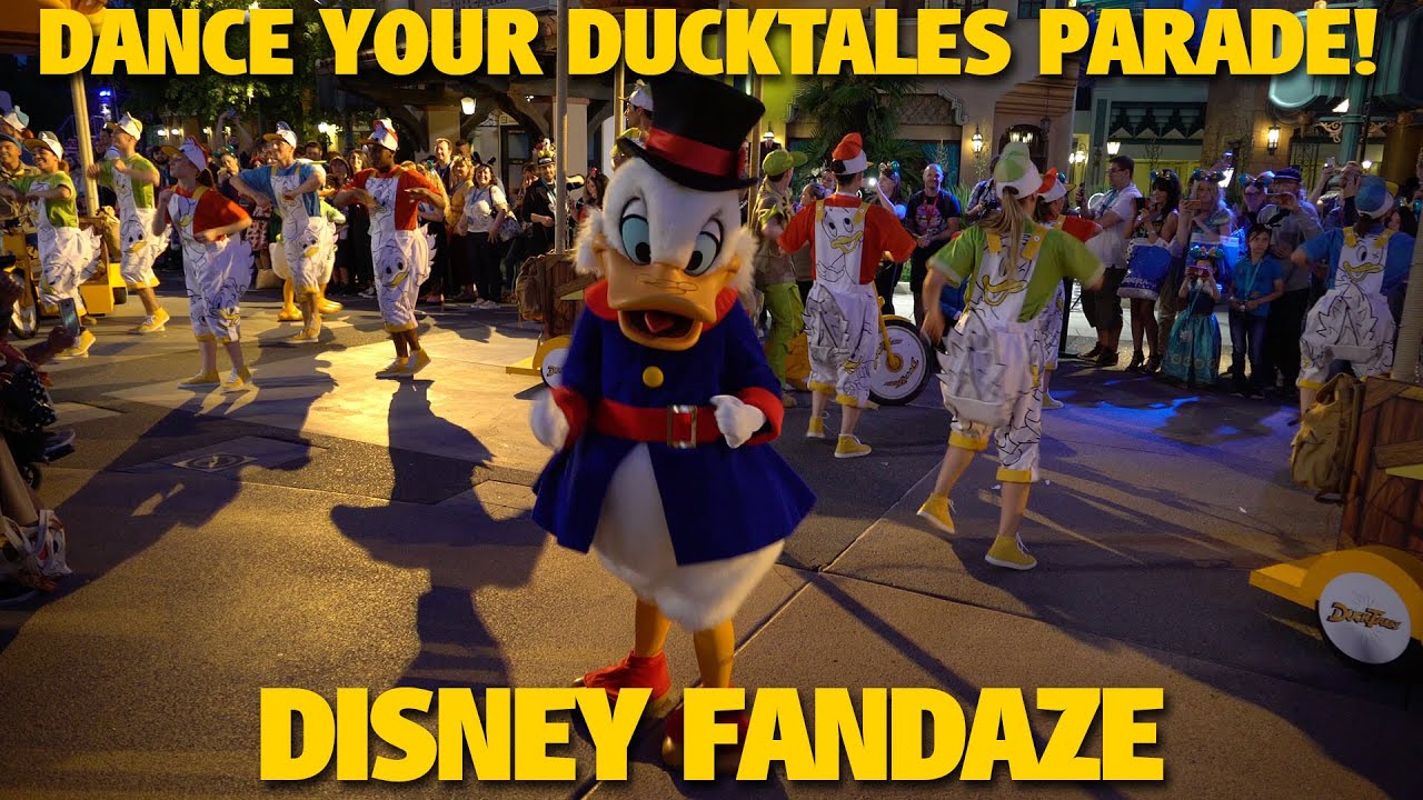 Dance Your Ducktales Parade! | Disney FanDaze | Disneyland Paris