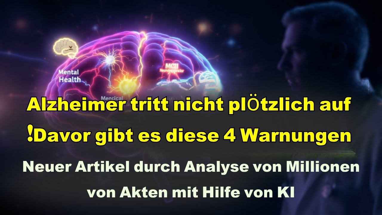 Erkennen Sie einfach diese 4 Muster! Alzheimer wird Sie nicht mehr überraschen!