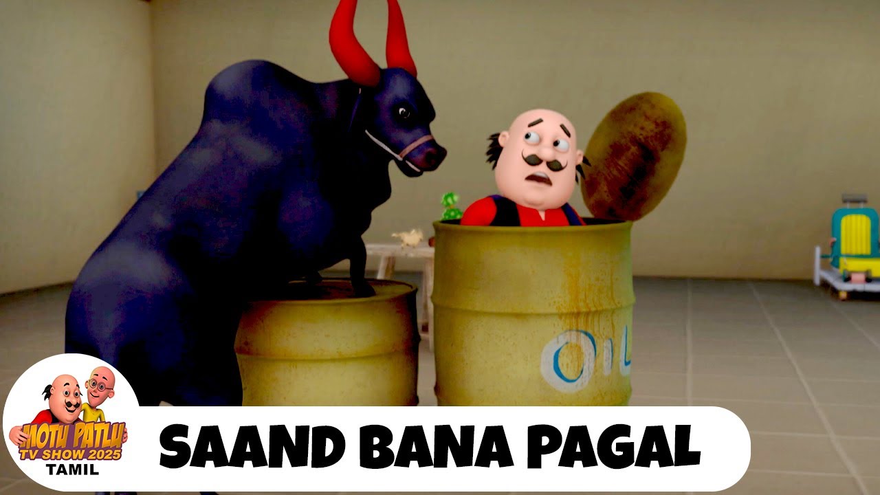 Saand Bana Pagal | Motu Patlu Compilation | மோட்டு பட்லு எபி | Motu Patlu Tv Show 2025 Tamil