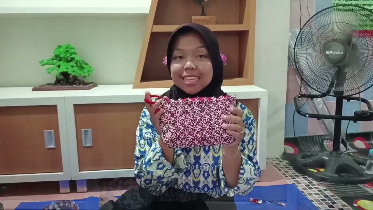 VIDEO JUARA 2 LOMBA KREASI BAHAN SAMPAH PLASTIK 👍