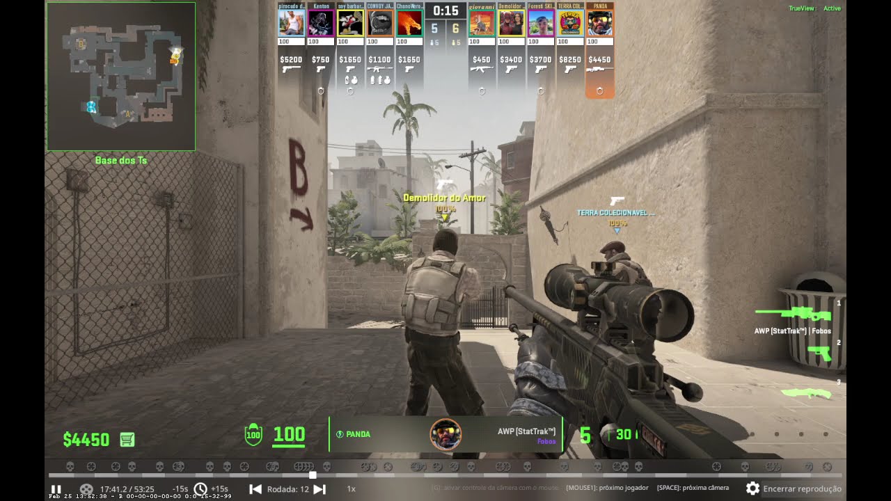 O QUE FOI ESSE CLUTCH?! CS2  AWP