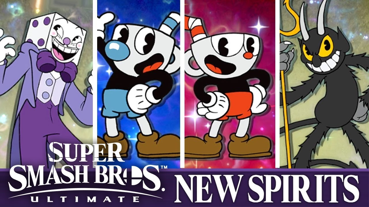 Super Smash Bros Ultimate Spirits Board - Cuphead Spirits Event