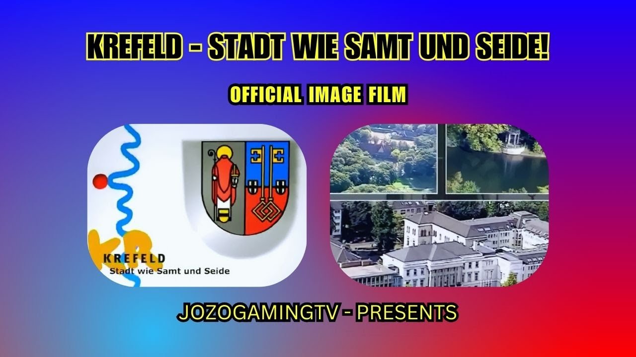 Imagefilm der Samt und Seiden Stadt Krefeld (650 Jahre Krefeld 1373 - 2023)