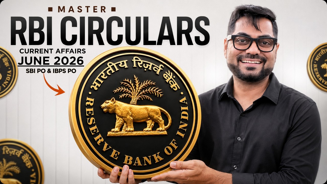 RBI & SEBI CORNER June 2026 | RBI Circulars, Notifications & Press Releases | SBI PO & IBPS PO 2026