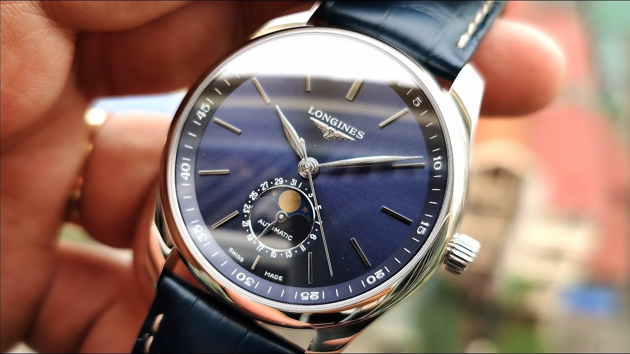 [Đẹp & Trẻ] Longines Master Collection Moonphase  L2.909.4.92.0 | ICS Authentic