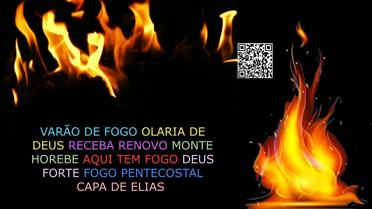 PENTECOSTAIS CORINHOS ALTAR DE FOGO, CHAMAS FOGO PURO, VASO SAPATO DE FOGO.