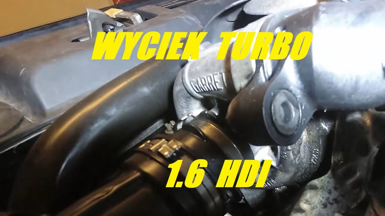 Wyciek oleju z turbo Volvo, PSA, 1.6 d | Wymiana uszczelki turbiny C30, S40, V50, C70 | Naprawa # 24