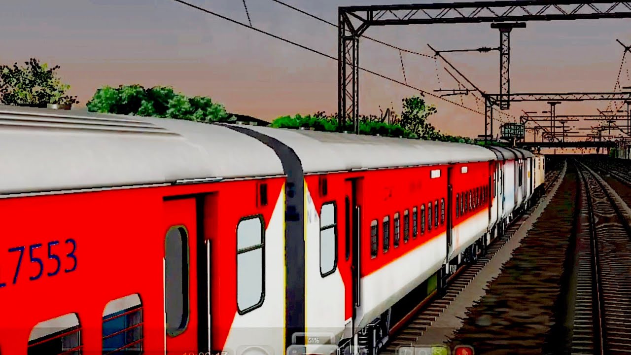 Jabalpur - Hazrat Nizamuddin | Gondwana Express | 22181 | Railworks 3 | Train Simulator  2022