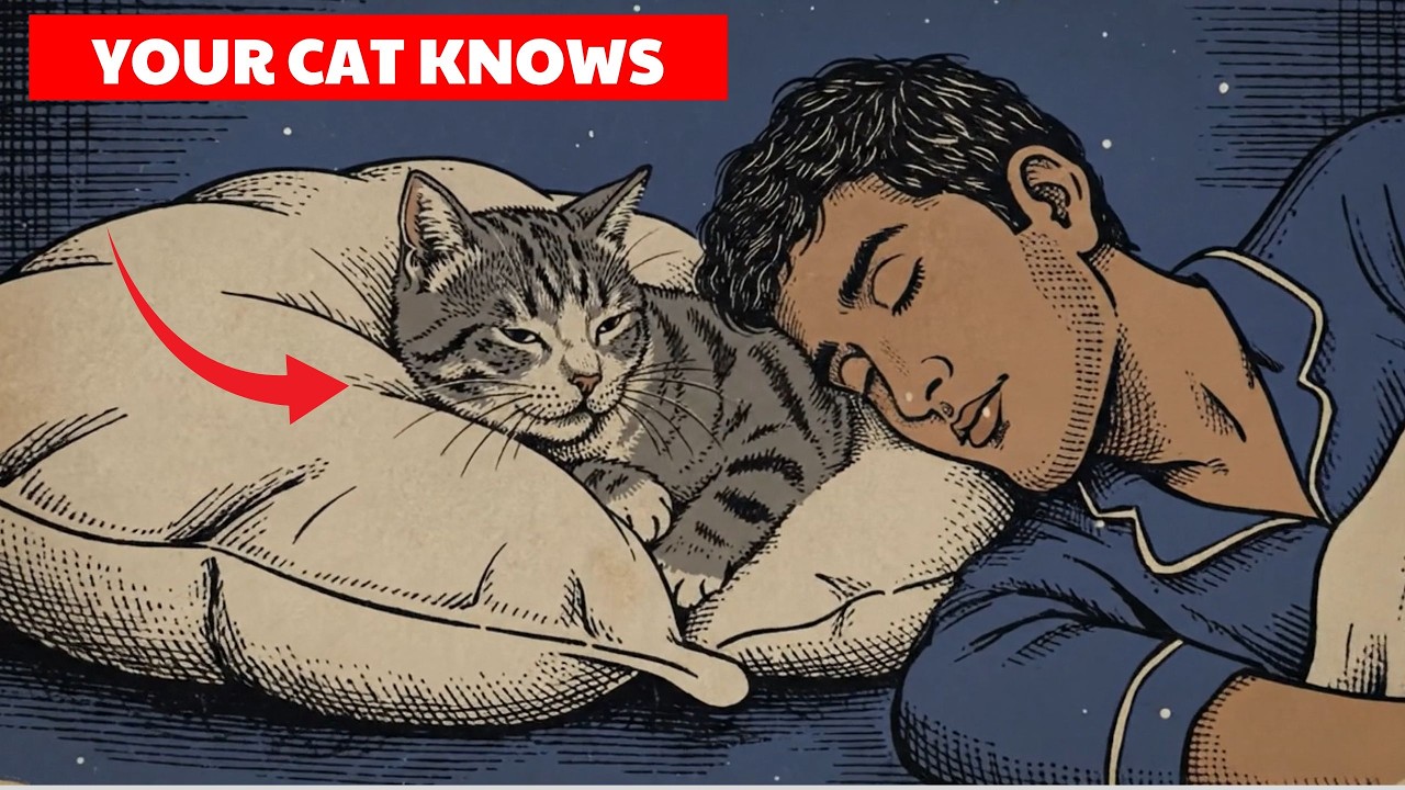 If Your Cat Sleeps on You Like This… It’s Trying to Tell You Something | Psychology of Cats