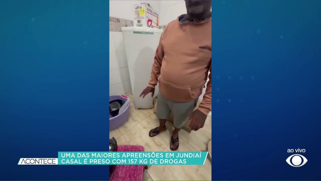 PM apreende mais de 150 kg de drogas e prende casal em Jundiaí