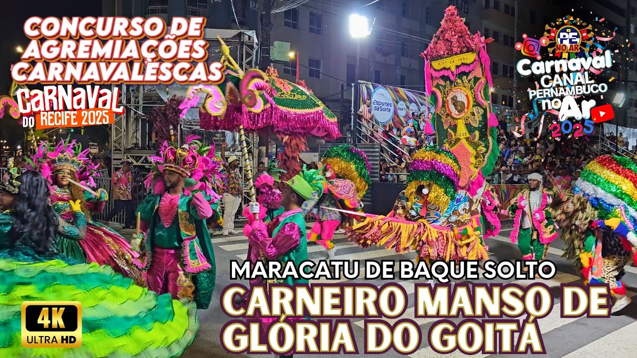 [CARNAVAL 2025] MBS - CARNEIRO MANSO DE GLÓRIA DO GOITÁ CONCURSO DE AGREMIAÇÕES CARNAVALESCAS RECIFE