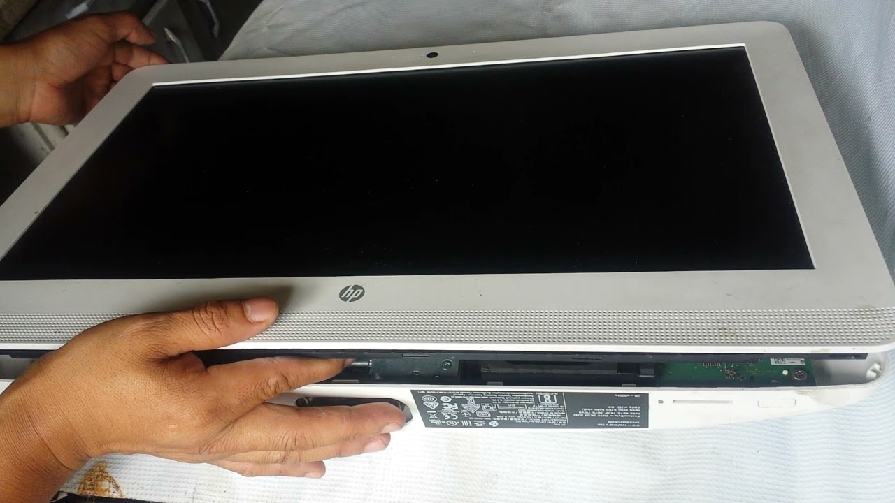 HP TODO EN UNO  20 C005la review cambio de sistema y disco duro ssd pte 1