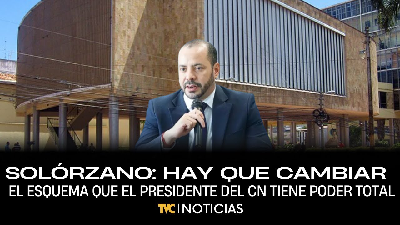 Solórzano: Hay que cambiar el esquema que el presidente del Congreso Nacional tiene poder total