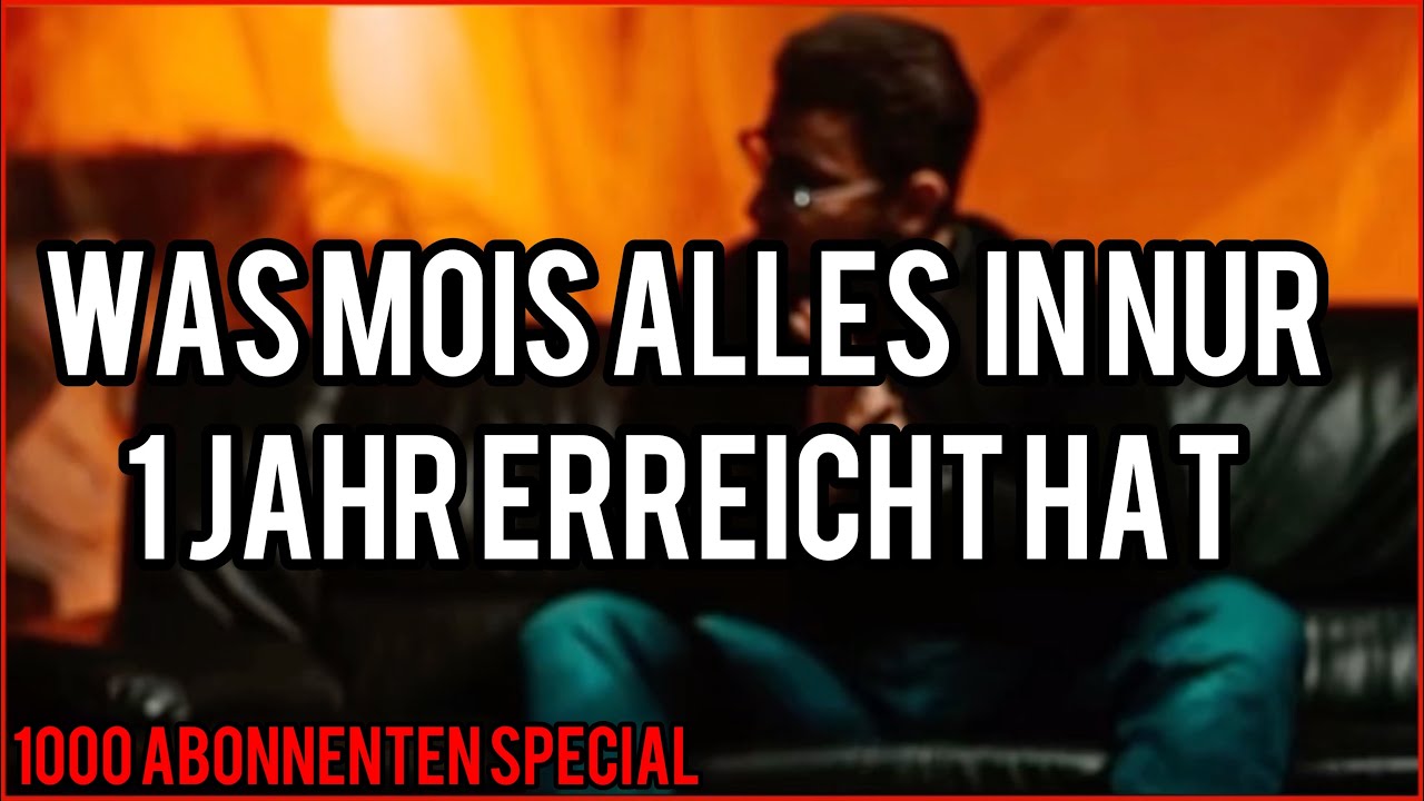 Was Mois In nur 1 Jahr erreicht hat....