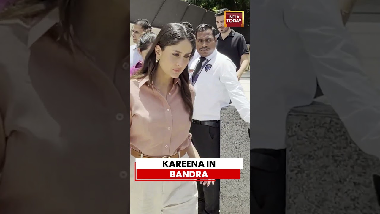 Kareena Kapoor Khan Arrives In Bandra, Mumbai | Latest Visuals #kareenakapoor #entertainmentnews